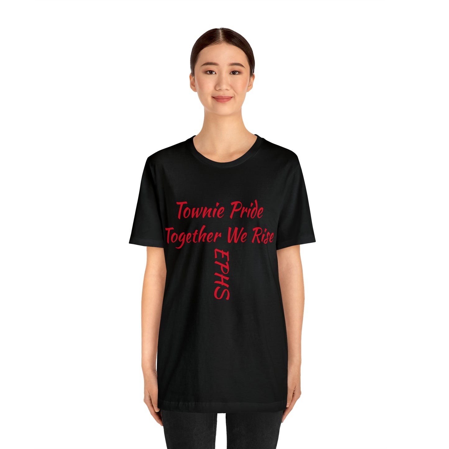 Unisex Townie Pride Together We Rise Short Sleeve T-shirt