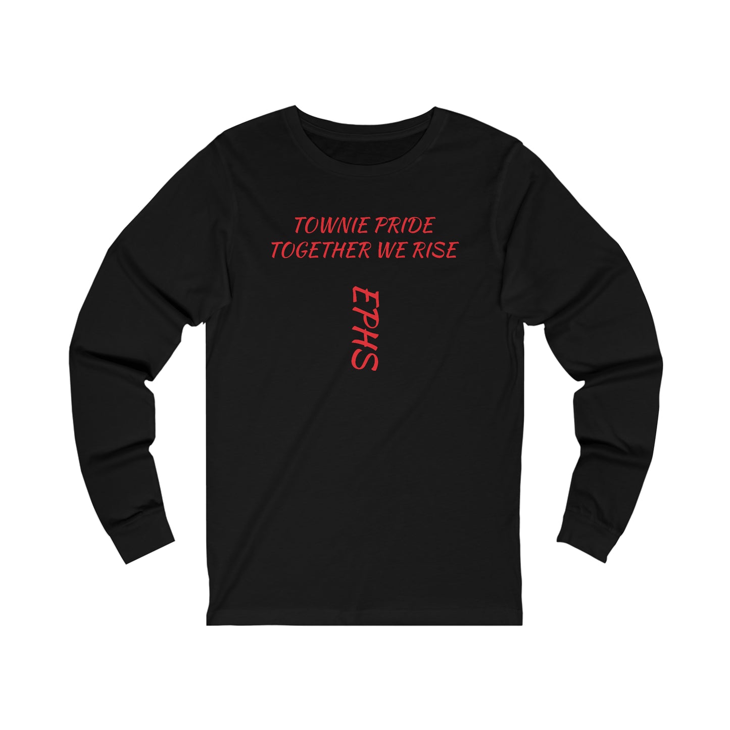 Unisex Townie Pride Together We Rise Jersey Long Sleeve Tee