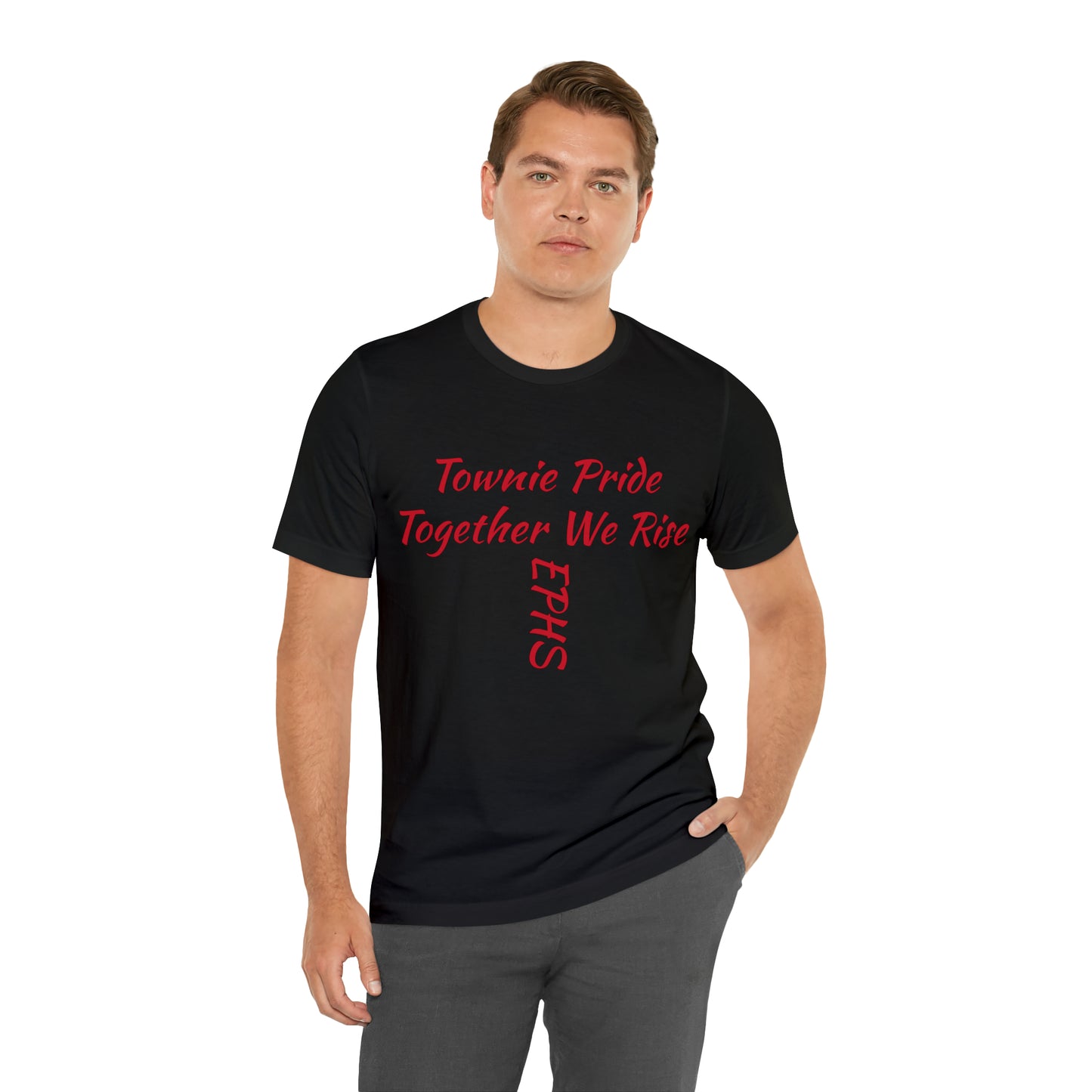 Unisex Townie Pride Together We Rise Short Sleeve T-shirt