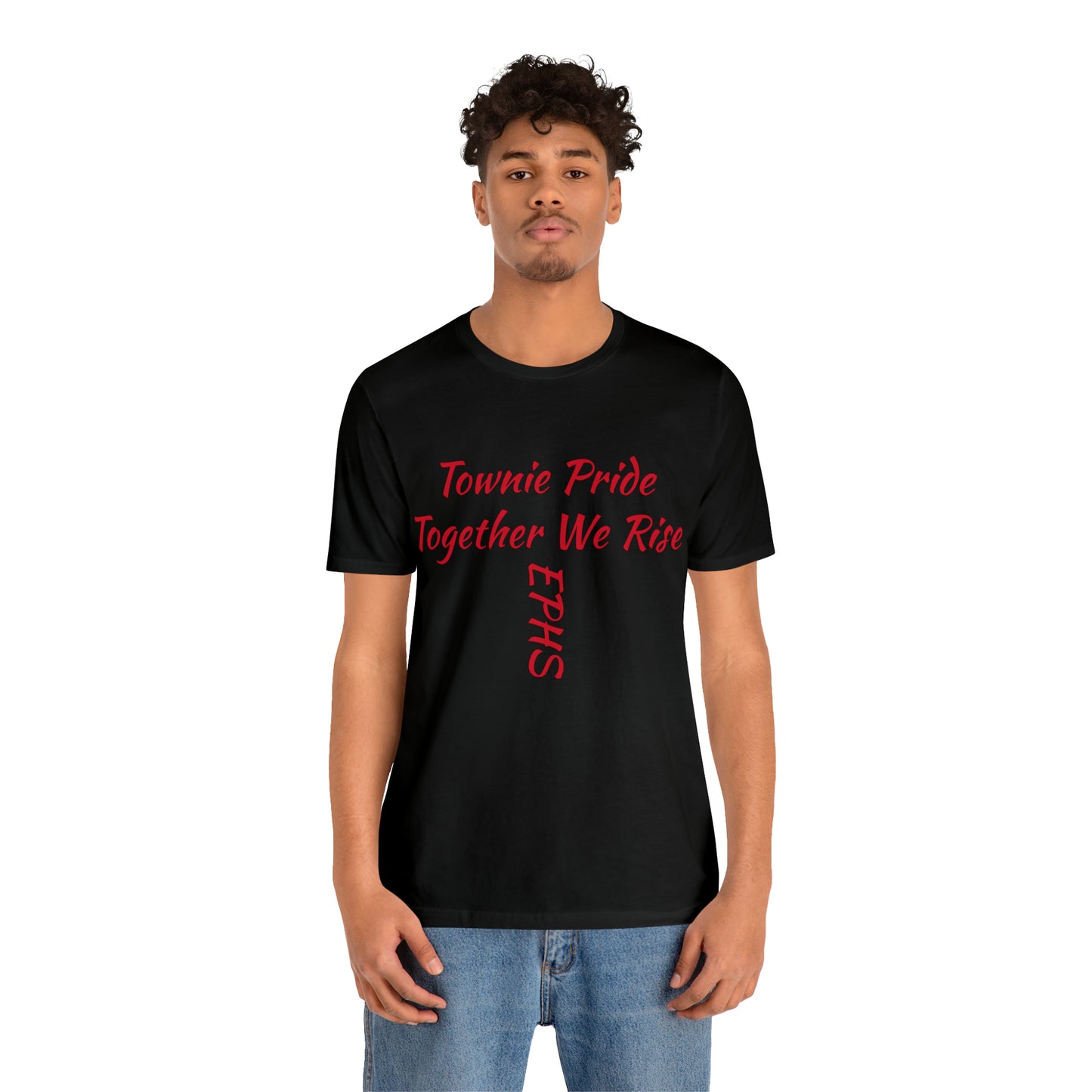 Unisex Townie Pride Together We Rise Short Sleeve T-shirt