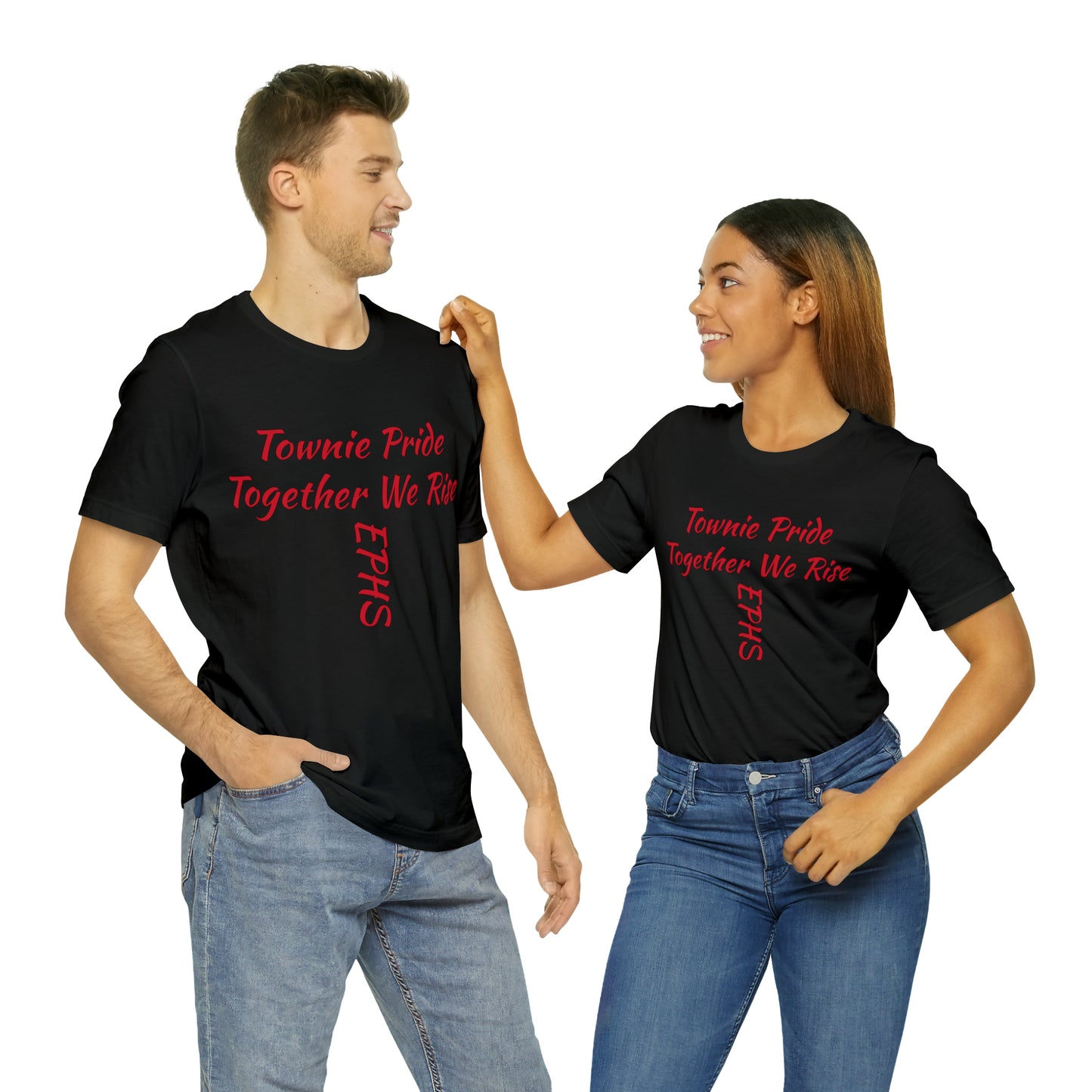 Unisex Townie Pride Together We Rise Short Sleeve T-shirt