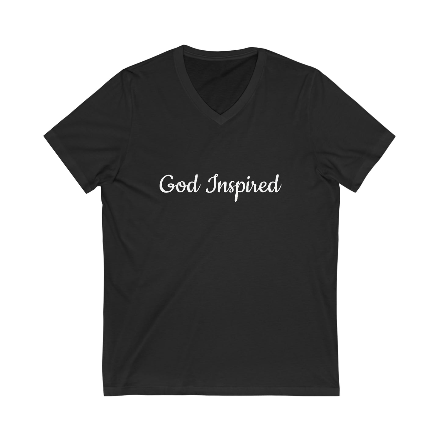 Unisex Jersey Short Sleeve V-Neck T shirt