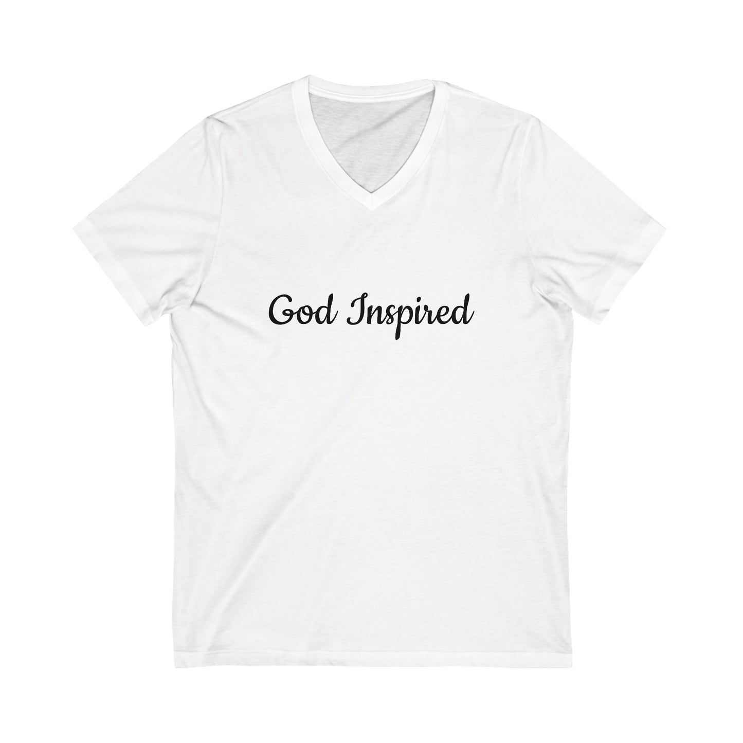 Unisex Jersey Short Sleeve V-Neck T shirt