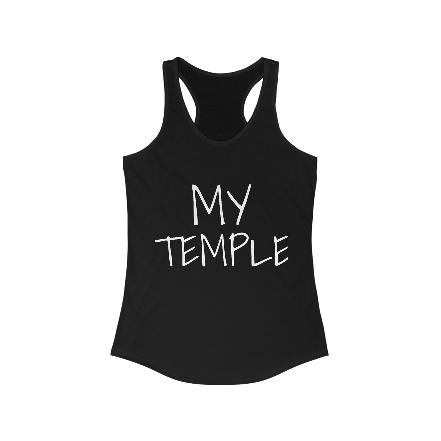 Inspirational Temple Ideal Racerback Tank