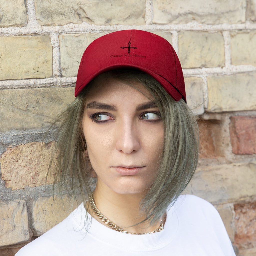 Unisex Change Your Mindset Twill Hat