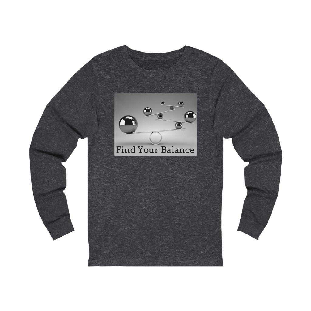 Unisex Find Your Balance Long Sleeve T-shirt