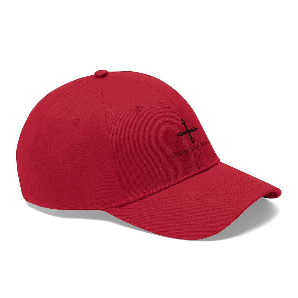 Unisex Change Your Mindset Twill Hat