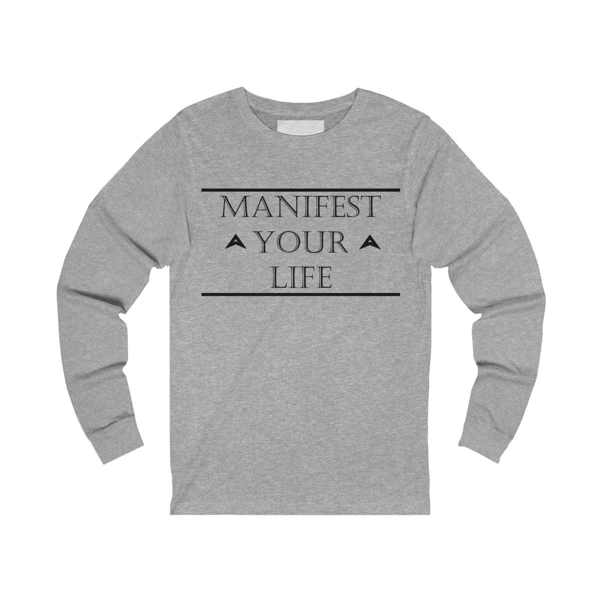 Manifest Your Life Unisex Jersey Long Sleeve Tee
