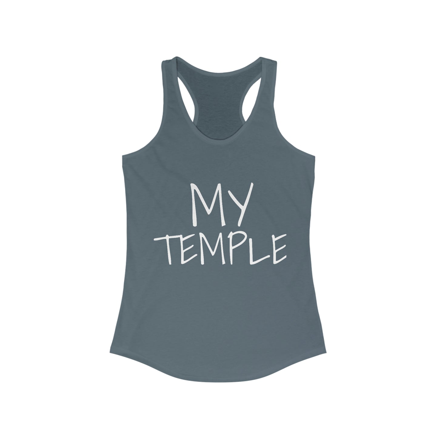 Inspirational Temple Ideal Racerback Tank