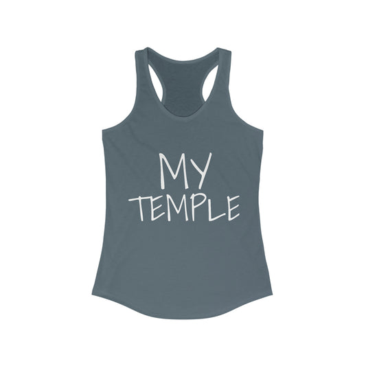 Inspirational Temple Ideal Racerback Tank
