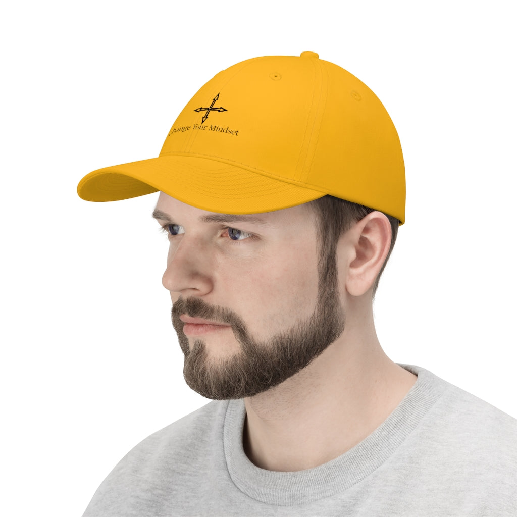 Unisex Change Your Mindset Twill Hat
