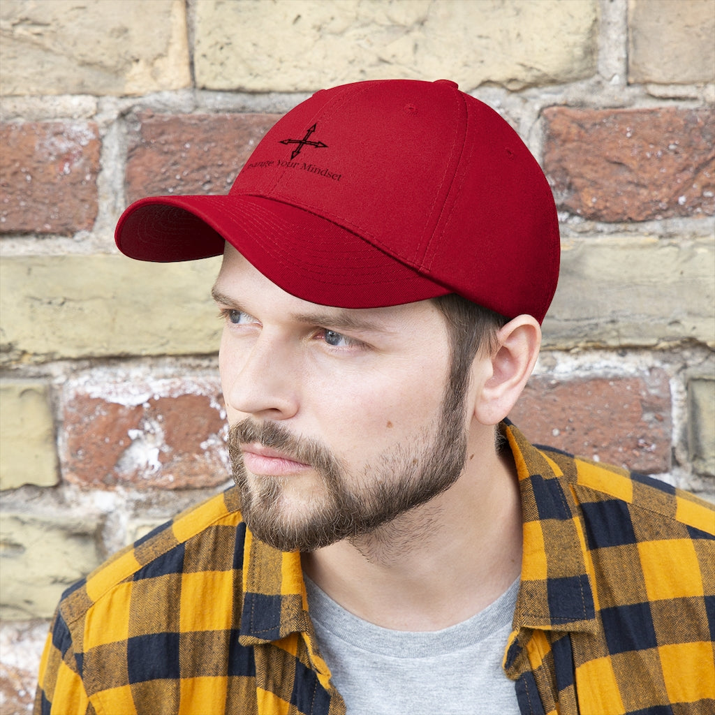 Unisex Change Your Mindset Twill Hat