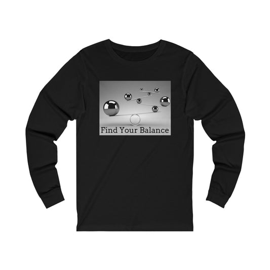 Unisex Find Your Balance Long Sleeve T-shirt