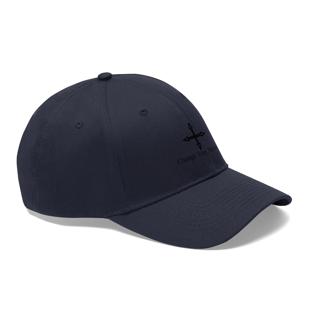 Unisex Change Your Mindset Twill Hat